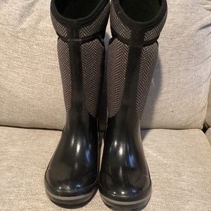 Bogs Herringbone Tall Winter Boots, Size 9